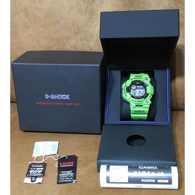 塗装ペイントカスタム G-SHOCK  フロッグマン GWF-1000-1JF