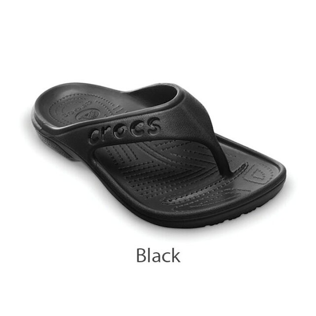 crocs(クロックス)の29cm  Crocs  バヤフリップ　黒 メンズの靴/シューズ(サンダル)の商品写真