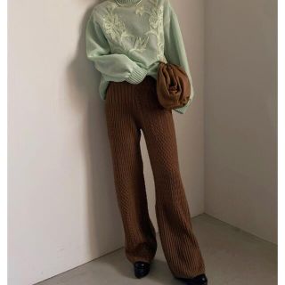 Ameri VINTAGE - アメリヴィンテージ ニットパンツの通販 by