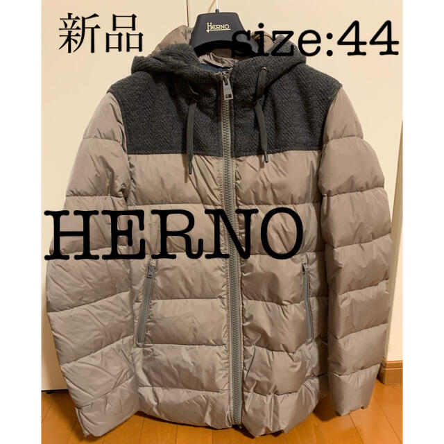 話題の行列 HERNO ヘルノ ダウンジャケット サイズ44 HERNO - ダウン