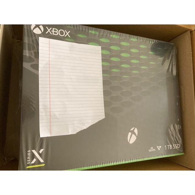 【新品・未開封品】Xbox Series X 本体 1TB RRT-00015