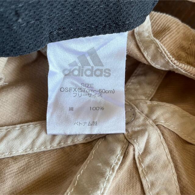 adidas(アディダス)のadidas キャップ　コーデュロイ  サンドベージュ レディースの帽子(キャップ)の商品写真