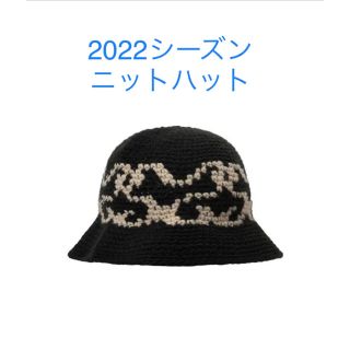 ステューシー(STUSSY)のstussy SS KNIT BUCKET HAT Black ステューシー(ハット)