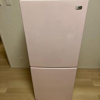 ハイアール(Haier)のハイアール冷凍冷蔵庫JR-NF148B 2020年製ピンク(冷蔵庫)