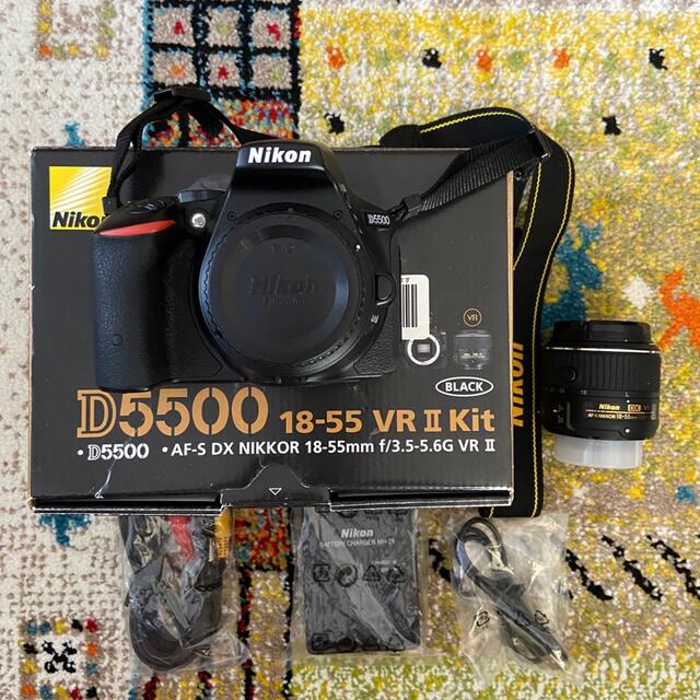 Nikon D5500 18-55 VR2 レンズキット BLACK - sorbillomenu.com