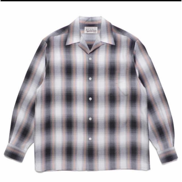 【L】WACKO MARIA ワコマリア CHECK SHIRT  美