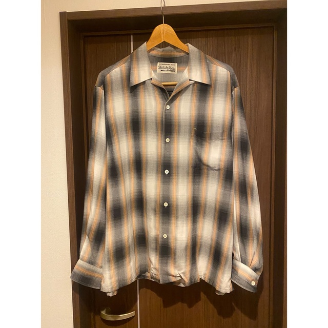 WACKO MARIA(ワコマリア)の【L】WACKO MARIA ワコマリア CHECK SHIRT  美中古 メンズのトップス(シャツ)の商品写真