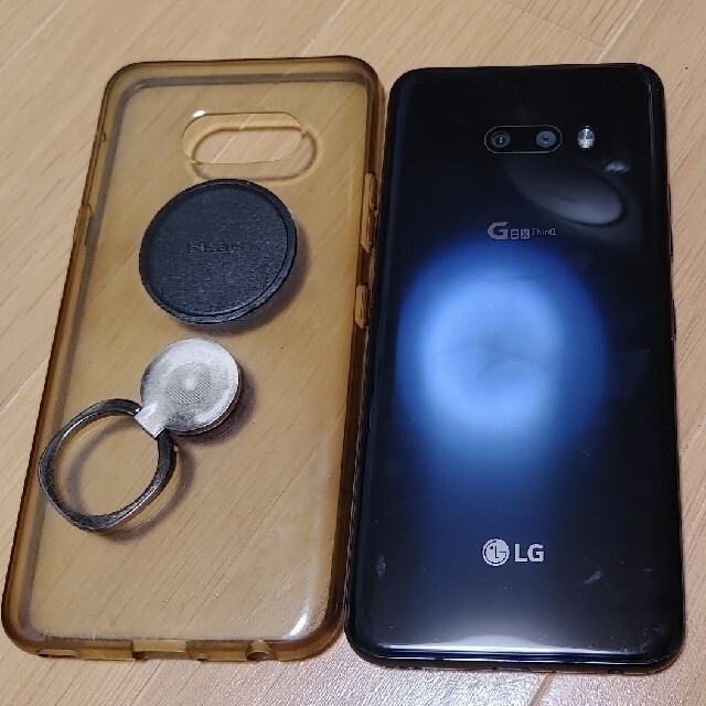 LG Electronics(エルジーエレクトロニクス)のLG G8X thinq 901LG softbank SIMフリー  難あり スマホ/家電/カメラのスマートフォン/携帯電話(スマートフォン本体)の商品写真