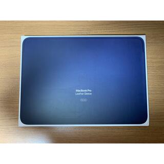 APPLE 16インチMacBook Pro用 レザースリーブ MWVC2FE/(PC周辺機器)