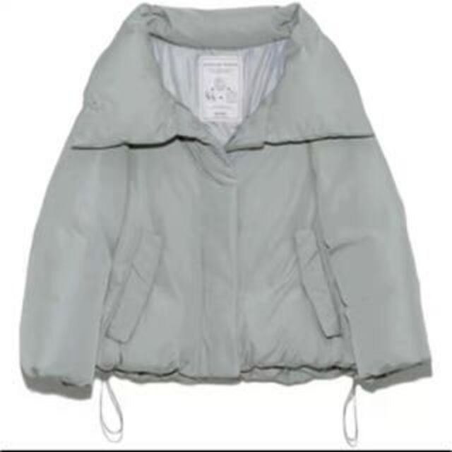 SNIDEL - snidel Sustainableミドルダウンコート ミント 1の SNIDEL - snidel Sustainableミドルダウンコート ミント 1の