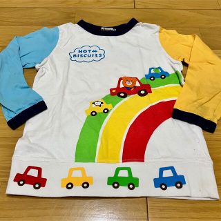 ミキハウス(mikihouse)のホットビスケッツ　ロンT  110(Tシャツ/カットソー)