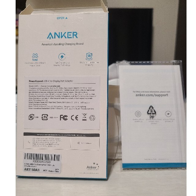 Anker PowerExpand USB-C & DisplayPort スマホ/家電/カメラのPC/タブレット(PC周辺機器)の商品写真