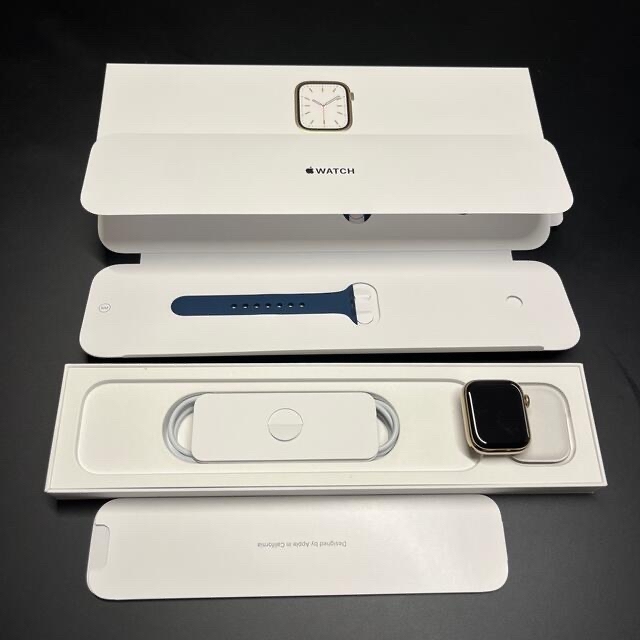 Apple Watch series7 41mm ステンレス 美品-