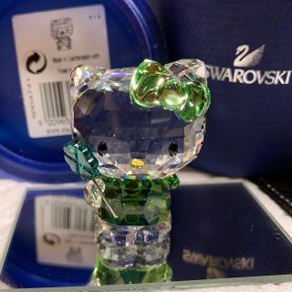 スワロフスキー(SWAROVSKI)のスワロフスキー　キティ(置物)