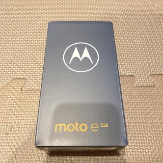 アンドロイド(ANDROID)のmoto e32s 64GB SIMフリー  スレートグレイ(スマートフォン本体)