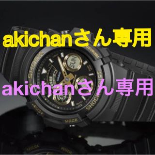 ジーショック(G-SHOCK)のG-SHOCK 時計　黒×ゴールド　4778(腕時計(デジタル))