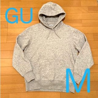 ジーユー(GU)の【値下げ】パーカー　グレー　Mサイズ　GU(パーカー)