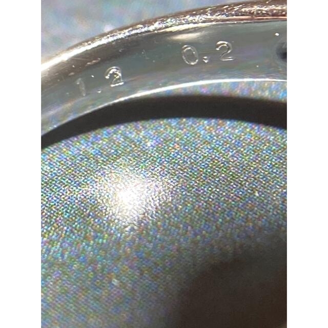 美品 天然エメラルド 1.2ct ダイヤ0.12ct K18WGリング