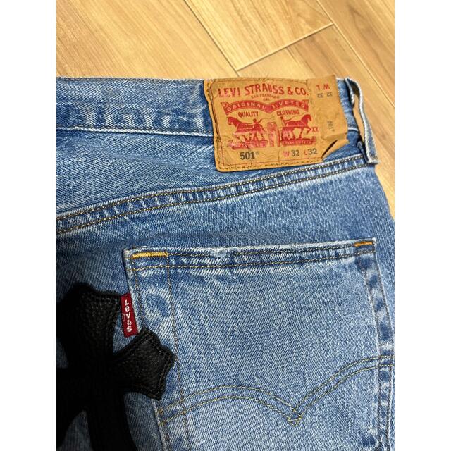 LEVI'S 501 クロスパッチデニム W32 L32