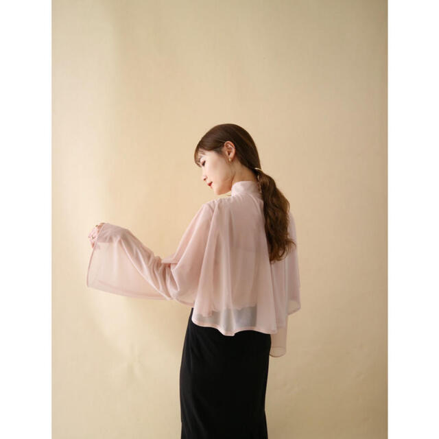 Acka sheer flare blouse | フリマアプリ ラクマ