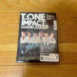 ストーンズ(SixTONES)のSixTONES TrackONE-IMPACT- 初回盤Blu-ray(アイドル)