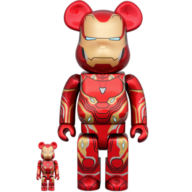 BE@RBRICK IRON MAN MARK 50 100％ & 400％