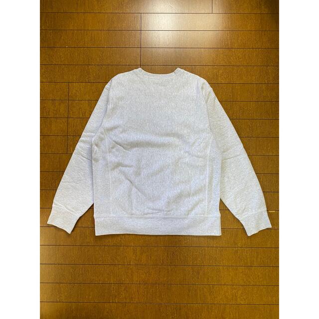 supreme Box Logo Crewneck Ash Grey Mサイズ