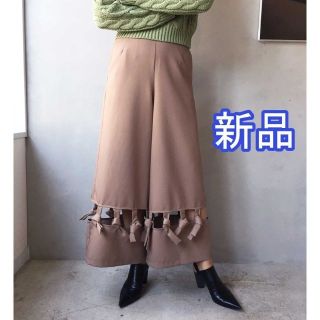 アメリヴィンテージ(Ameri VINTAGE)の新品 AMERI KNOT WIDE PANTS 正規品(カジュアルパンツ)