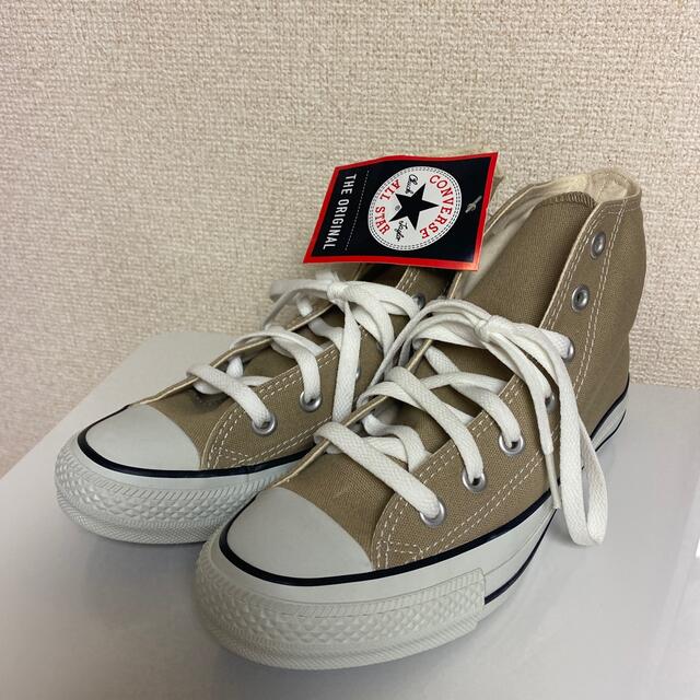 CONVERSE(コンバース)のCONVERSE ALLSTAR ハイカット ベージュ レディースの靴/シューズ(スニーカー)の商品写真