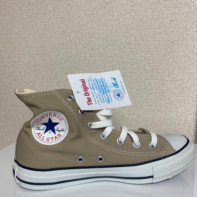 CONVERSE(コンバース)のCONVERSE ALLSTAR ハイカット ベージュ レディースの靴/シューズ(スニーカー)の商品写真