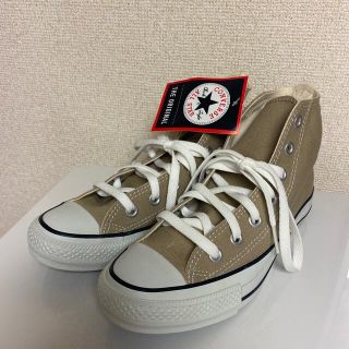 コンバース(CONVERSE)のCONVERSE ALLSTAR ハイカット ベージュ(スニーカー)