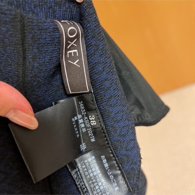 美品 フォクシー セーター 40 ネイビー 38の方にも
