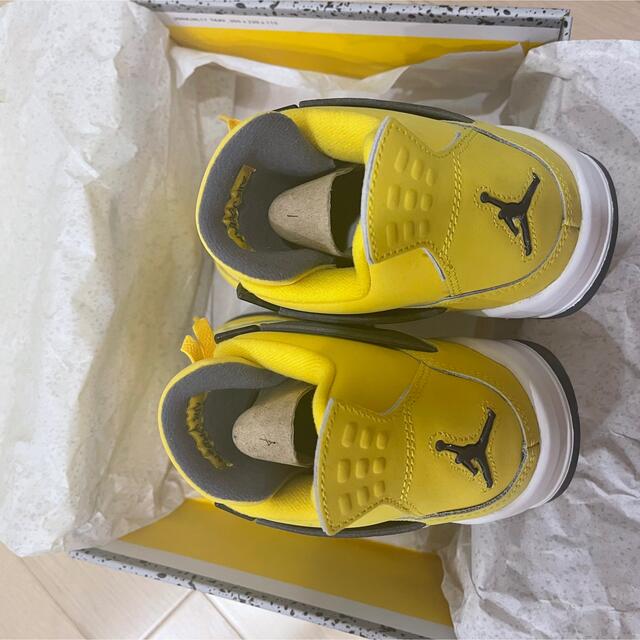 NIKE(ナイキ)のJORDAN4 yellow レディースの靴/シューズ(スニーカー)の商品写真