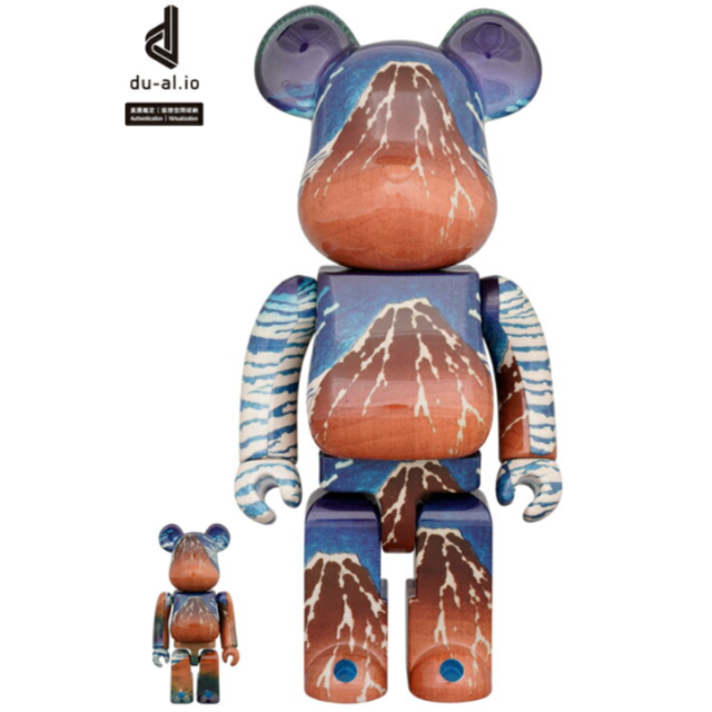 BE@RBRICK 葛飾北斎「冨嶽三十六景 凱風快晴」100％ & 400％その他