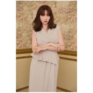 ハーリップトゥ(Her lip to)の【試着のみ】ハーリップトゥ Gramercy Wrap Midi Dress(ロングワンピース/マキシワンピース)