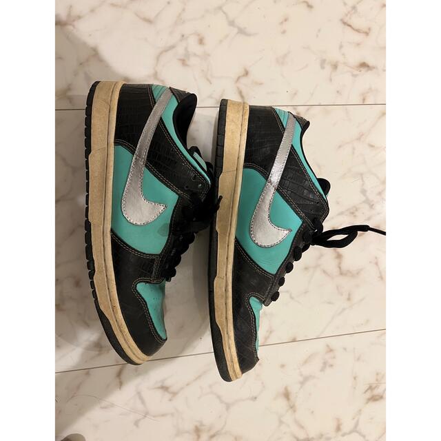 メンズNike dunk Low sb DIAMOND SUPPLY ティファニー