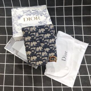 Christian Dior -  Dior クリスチャンディオール　SADDLE サドル三つ折り財布