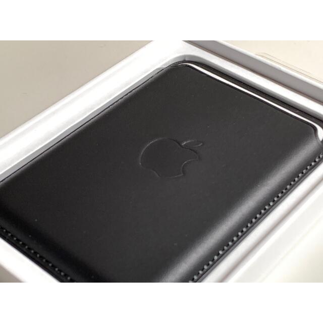 Apple - 【新品】純正 MagSafe対応 iPhone レザーウォレット・ブラック 