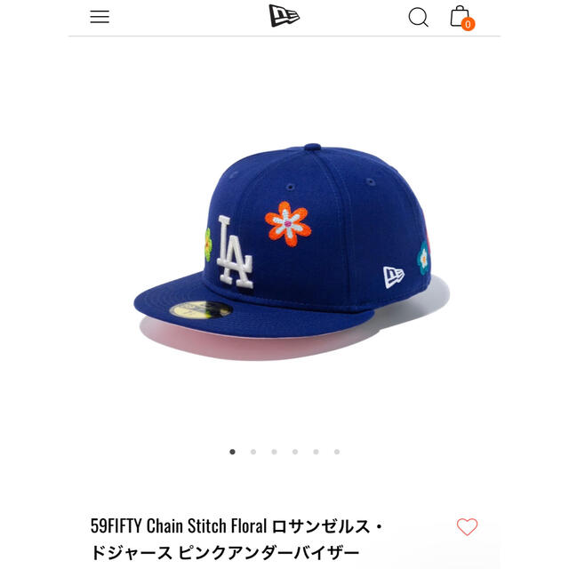 59FIFTY Chain Stitch Floral ニューエラキャップ