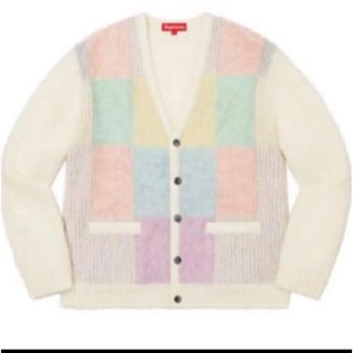 シュプリーム(Supreme)のSupreme Brushed Grid Cardigan(カーディガン)