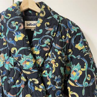 サルヴァトーレフェラガモ(Salvatore Ferragamo)の【SILK 100%】韓国製 シルク ジャケット アウター ブルゾン パーカー(ブルゾン)