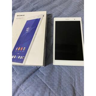 エクスペリア(Xperia)のXperia Z3 tablet compact ホワイト　16GB(タブレット)