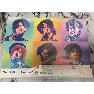 ストーンズ(SixTONES)のSixTONES Feel da CITY 初回盤 DVD(アイドル)