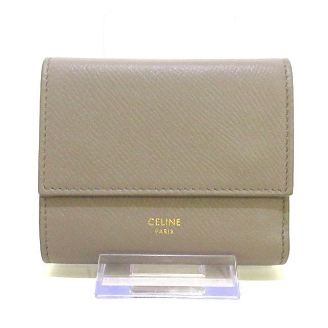 CELINE ベージュ三つ折り財布 (楽天市場】セリーヌ CELINE CELINE ベージュ三つ折り財布 (楽天市場】セリーヌ CELINE
