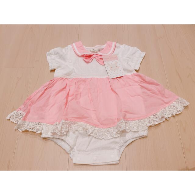 coeur a coeur(クーラクール)のクーラクール　セーラー　ロンパース 80 キッズ/ベビー/マタニティのベビー服(~85cm)(ロンパース)の商品写真