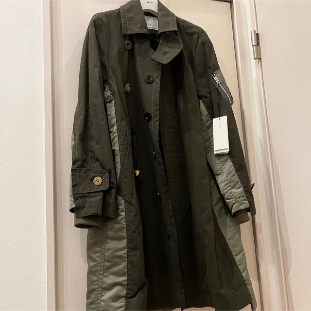 sacai OXFORD MILITARY COAT19AW サイズ3