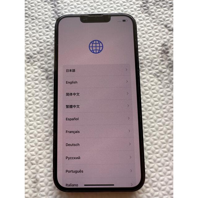iPhone(アイフォーン)のiPhone 13 Pro グラファイト 256 GB SIMフリー スマホ/家電/カメラのスマートフォン/携帯電話(スマートフォン本体)の商品写真