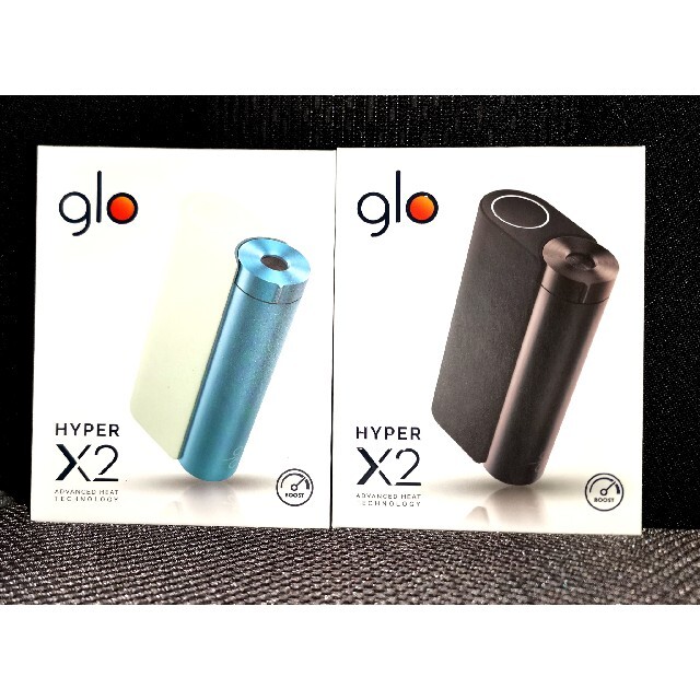 glo(グロー)のglo hyper x2 2台 新品未開封 メンズのファッション小物(タバコグッズ)の商品写真