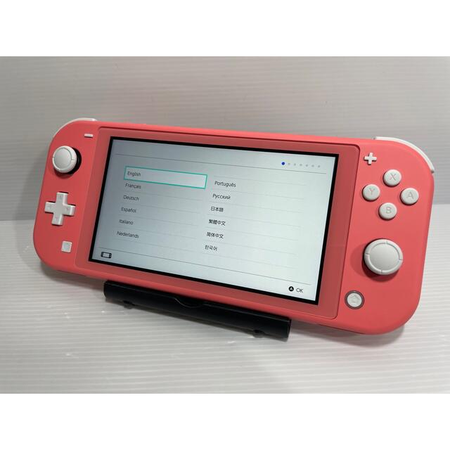 Nintendo Switch - 【液晶美品】Nintendo Switch Light コーラル