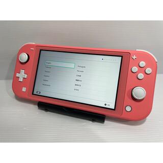 Nintendo Switch - 【液晶美品】Nintendo Switch Light コーラル 任天堂 本体